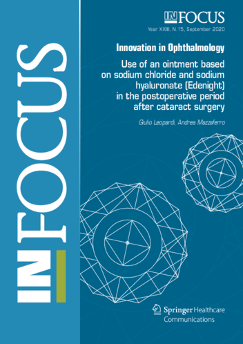 Download: Use of an ointment based  on sodium chloride and sodium  hyaluronate (Edenight)  in the postoperative period  after cataract surgery
